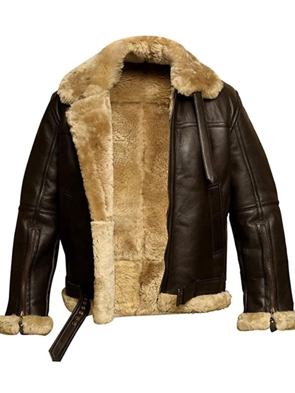 Luca | Hombre Chaqueta Aviador Bomber Forrada