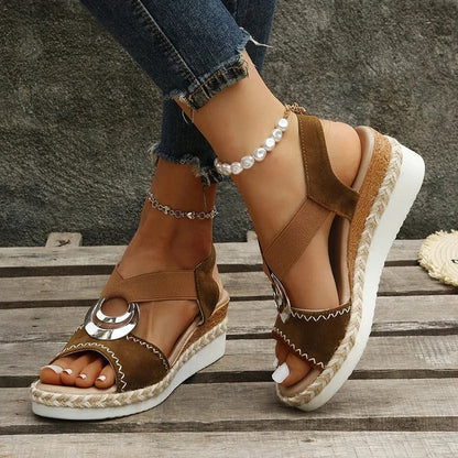 Brielle | Mujer Sandalias con Correas Ajustables y Plantilla Antideslizante