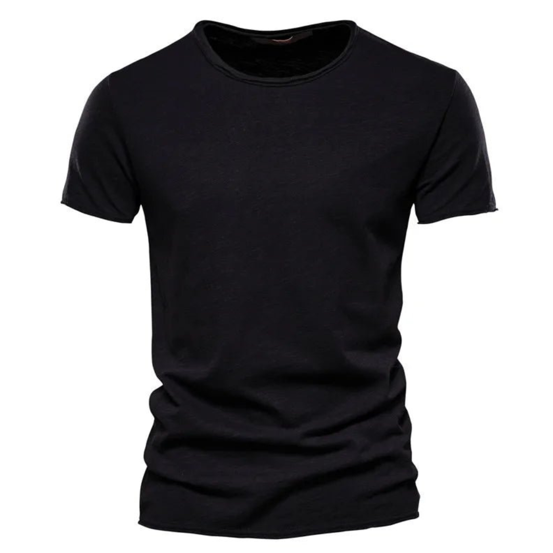 Daniël | Hombre Camiseta Clásica de Algodón