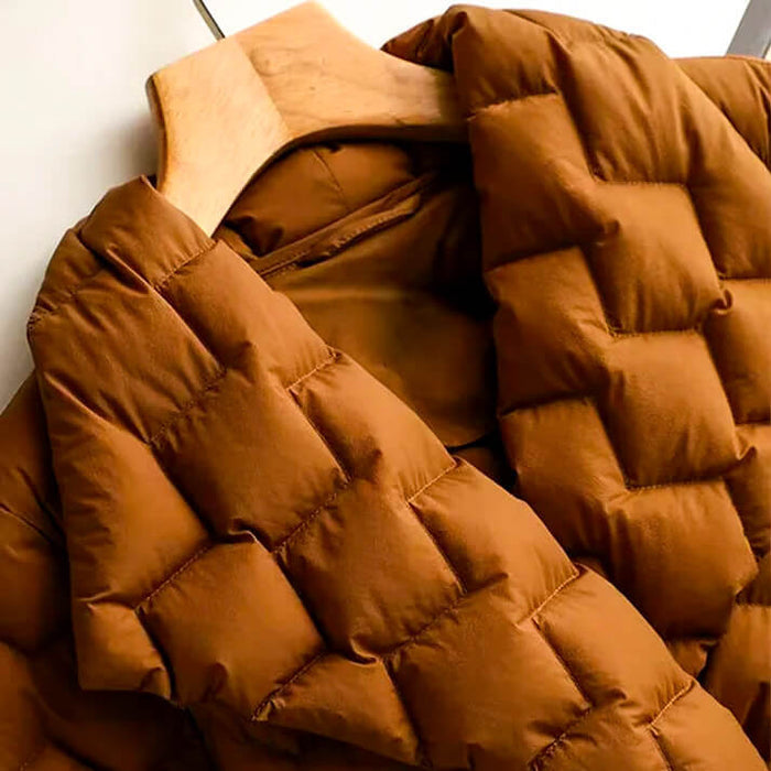 Seraphina | Mujer Chaqueta de Invierno Entallada con Cinturón