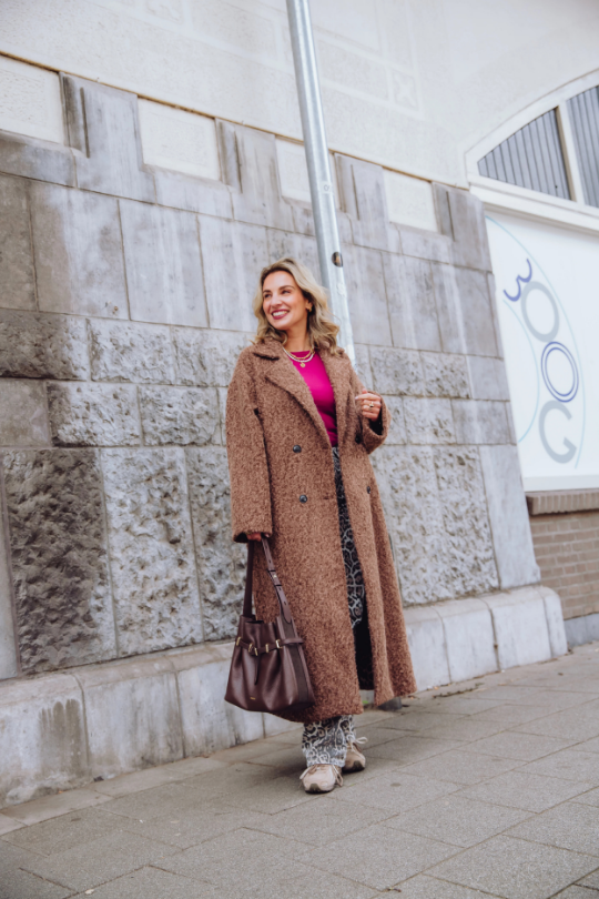 Jaimy | Mujer Abrigo Cálido de Invierno Elegante