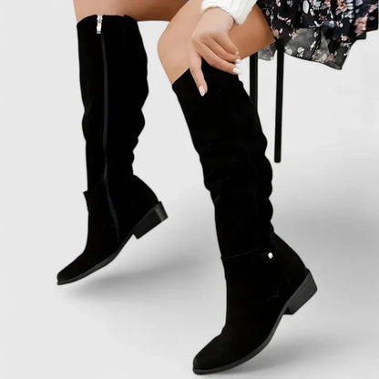 Natalia | Mujer Botas Altas hasta la Rodilla Forradas