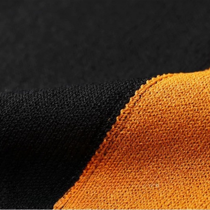 Mason | Hombre Camiseta de Manga Corta con Paneles Geométricos de Color