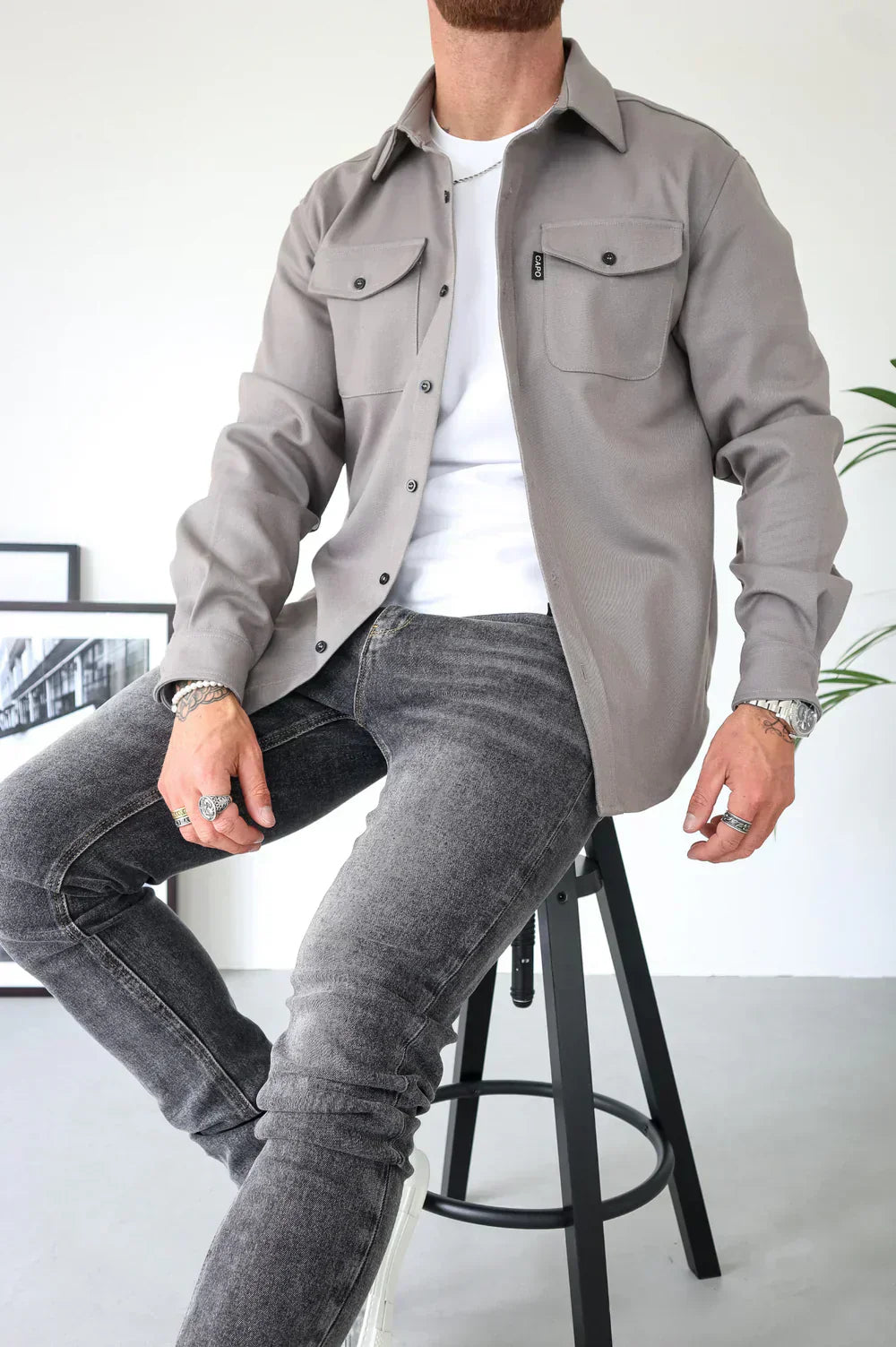 Floris | Hombre Sobrecamisa para Superponer