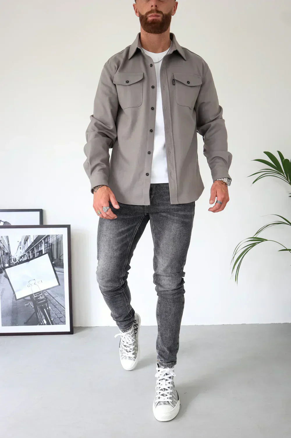 Floris | Hombre Sobrecamisa para Superponer