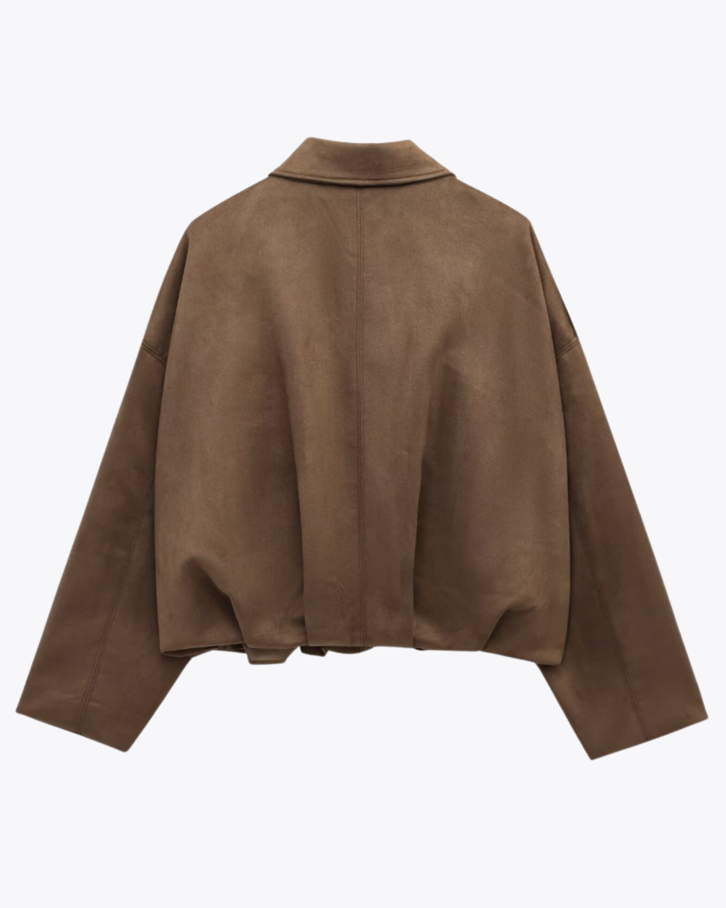 Noraly | Mujer Chaqueta Bomber de Ante con Forro