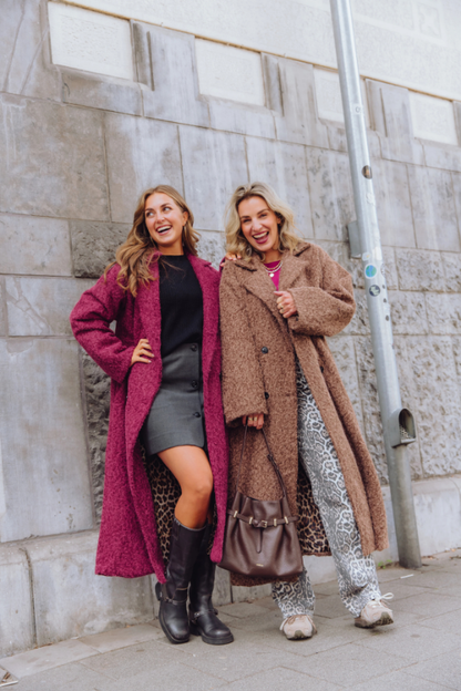 Jaimy | Mujer Abrigo Cálido de Invierno Elegante