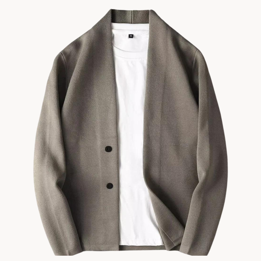 Sander | Hombre Blazer Slim Estructurado con Un Botón