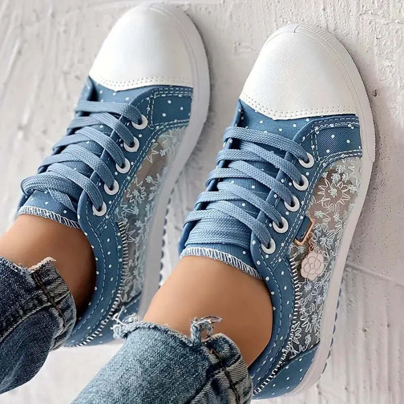 Gea | Mujer Zapatillas con Soporte del Arco y Puntera Ancha