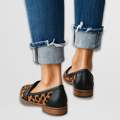 Nadia | Mujer Zapatos Slip-On de Ante en Punta