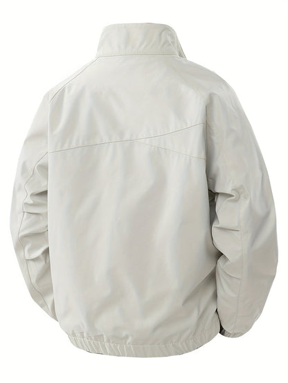 Anthonie | Hombre Chaqueta Cortavientos Impermeable con Cuello Alto