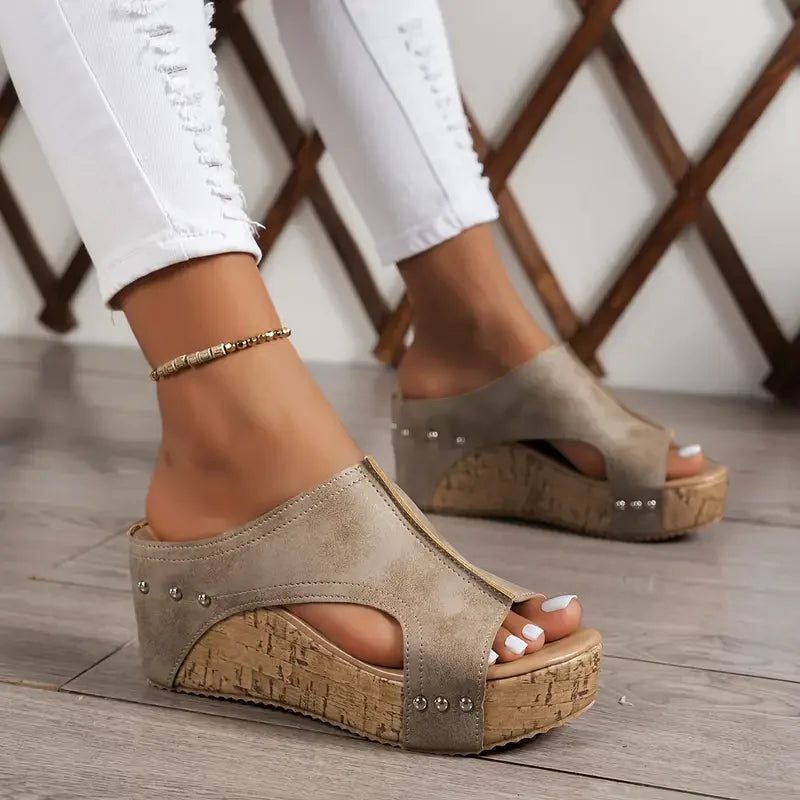 Francesca | Mujer Zapatos de Tacón Ancho con Suela de Gel