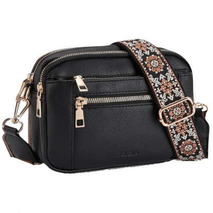Tonya | Mujer Bolso Bandolera Compacto con Múltiples Compartimentos