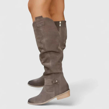 Natalia | Mujer Botas Altas hasta la Rodilla Forradas