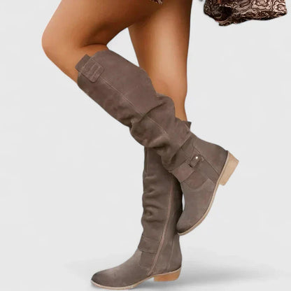 Natalia | Mujer Botas Altas hasta la Rodilla Forradas