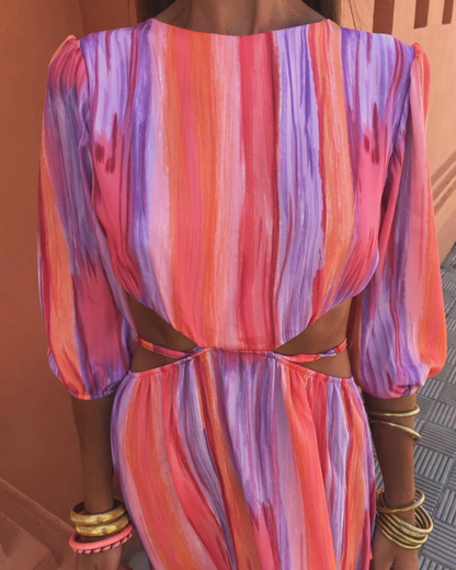Nelly | Mujer Vestido Elegante de Tacto Sedoso