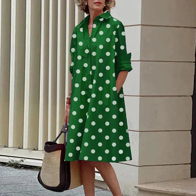 Velda | Mujer Vestido de Flores Favorecedor Atemporal