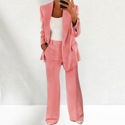 Jitske | Mujer Conjunto Elegante de Dos Piezas