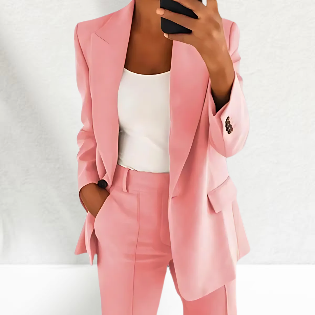 Jitske | Mujer Conjunto Elegante de Dos Piezas