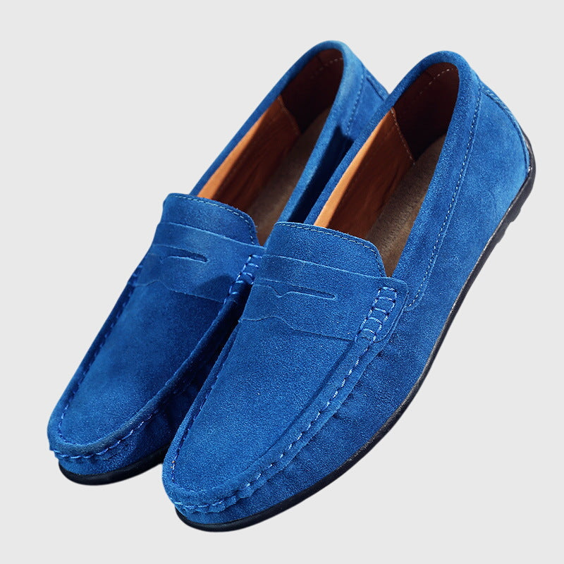 Cathy | Mujer Mocasines Tipo Penny en Rojo Arándano