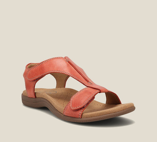 Grace | Mujer Sandalias con Cierre de Velcro y Plantilla Amortiguadora