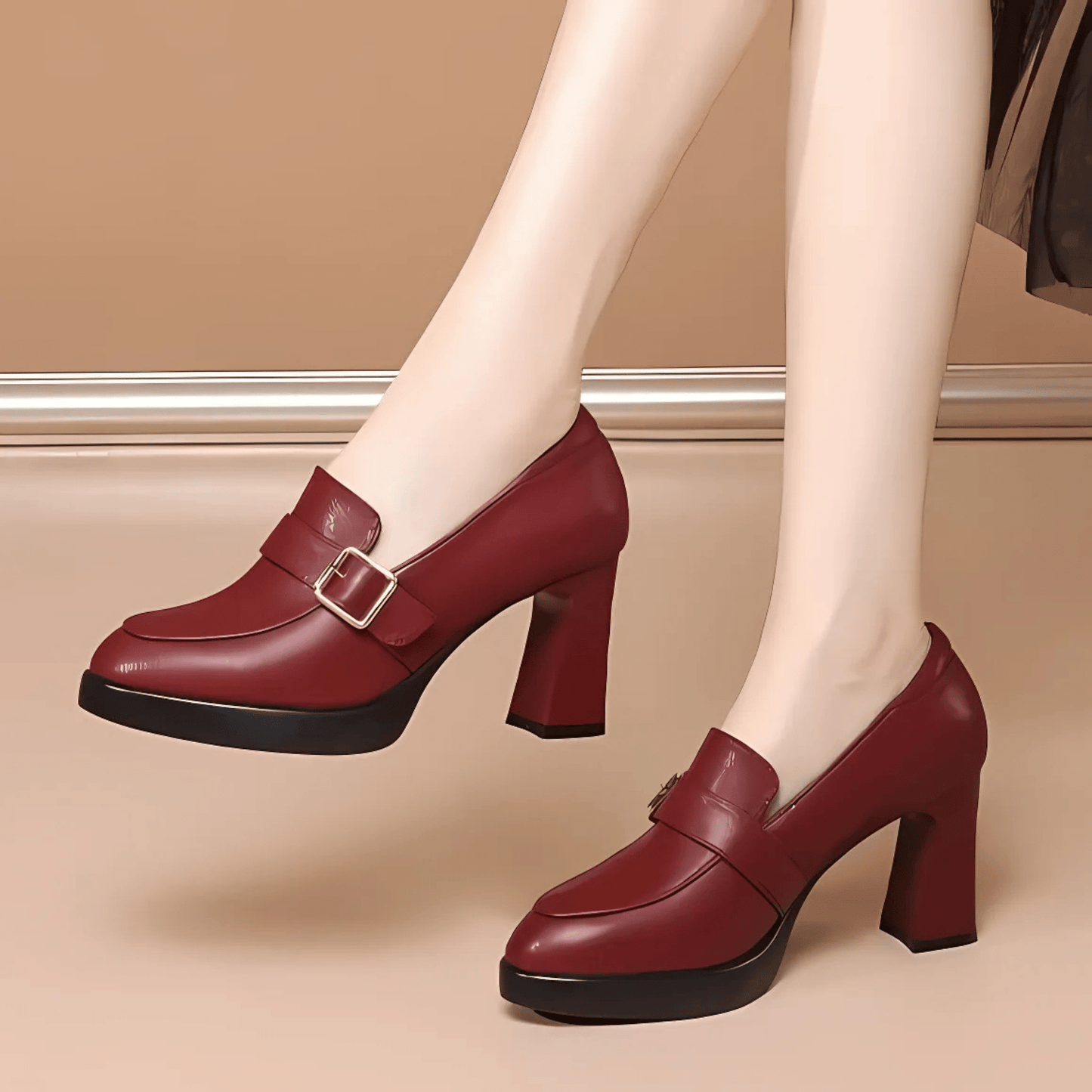 Babette | Mujer Zapatos de Tacón Alto con Plantilla Acolchada