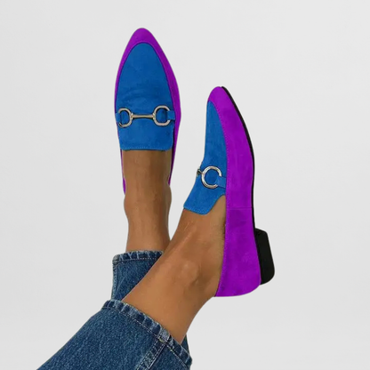 Harper | Mujer Mocasines Clásicos con Detalle Metálico