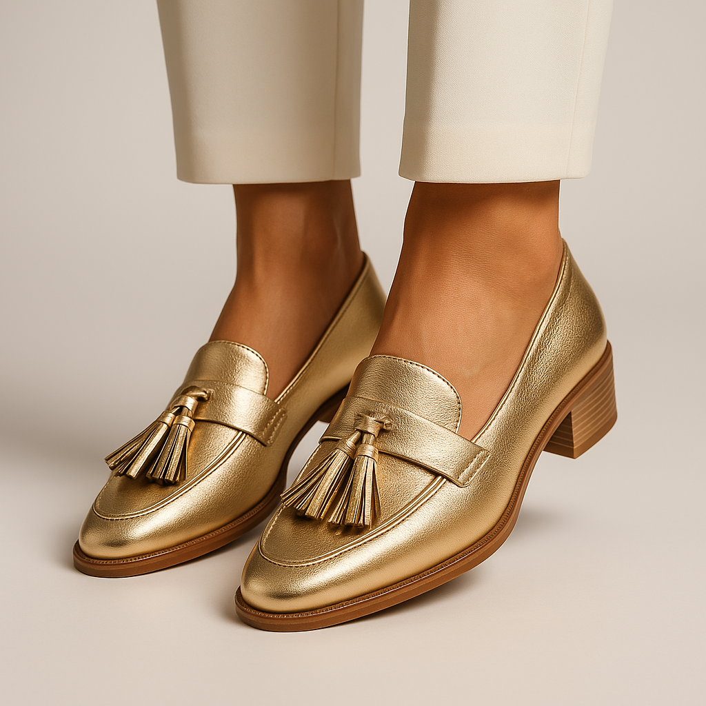 Vivian | Mujer Mocasines con Borlas