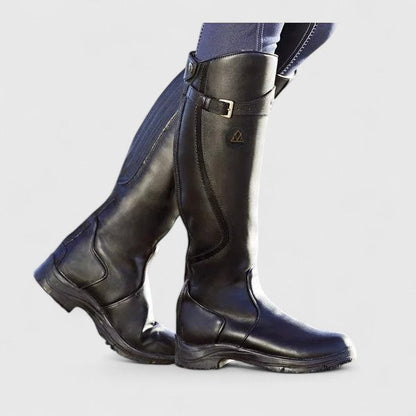 Sandy | Mujer Botas Altas hasta la Rodilla de Estilo Ecuestre