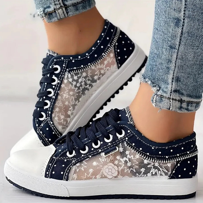 Gea | Mujer Zapatillas con Soporte del Arco y Puntera Ancha