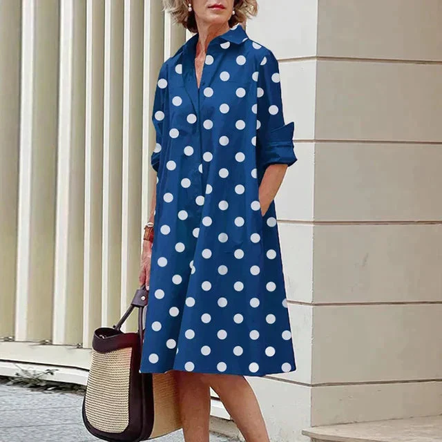 Velda | Mujer Vestido de Flores Favorecedor Atemporal