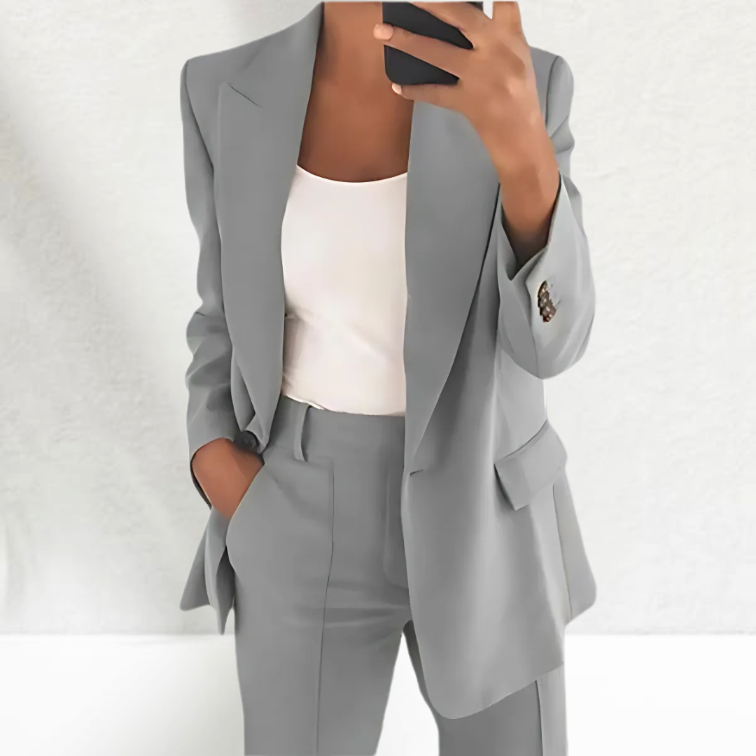 Jitske | Mujer Conjunto Elegante de Dos Piezas