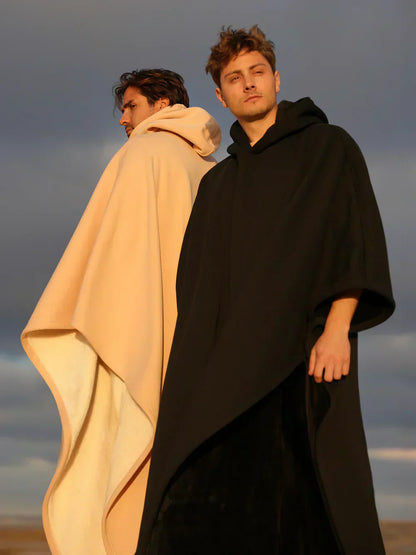 Marit | Unisex Sudadera Manta de Forro Polar con Capucha
