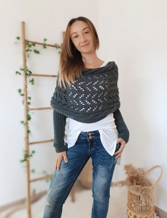 Gris oscuro / Una talla