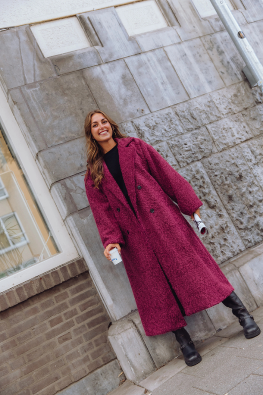 Jaimy | Mujer Abrigo Cálido de Invierno Elegante