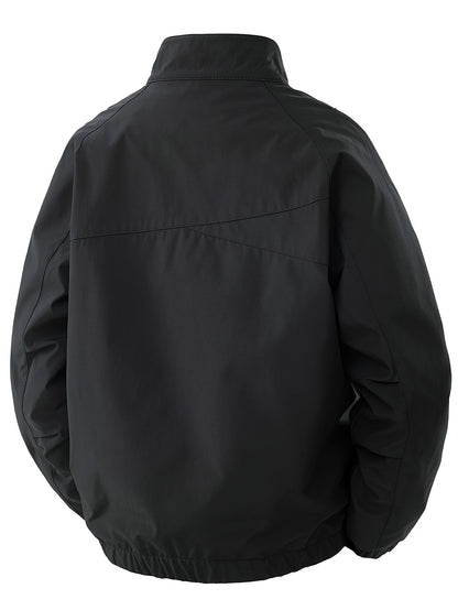 Anthonie | Hombre Chaqueta Cortavientos Impermeable con Cuello Alto