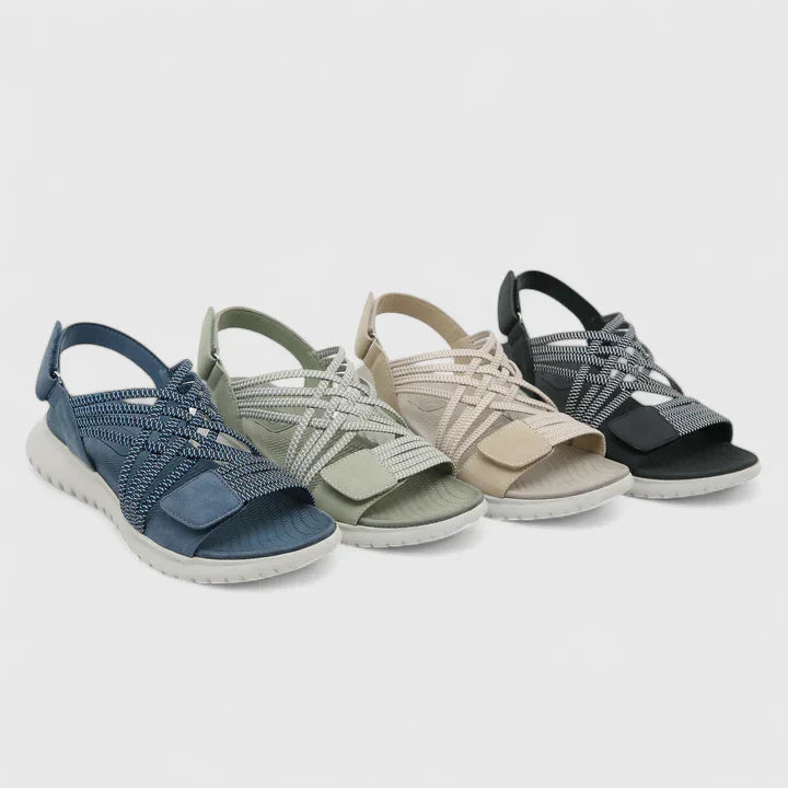 Emma | Mujer Sandalias con Correas Elásticas