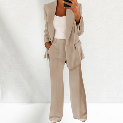Jitske | Mujer Conjunto Elegante de Dos Piezas