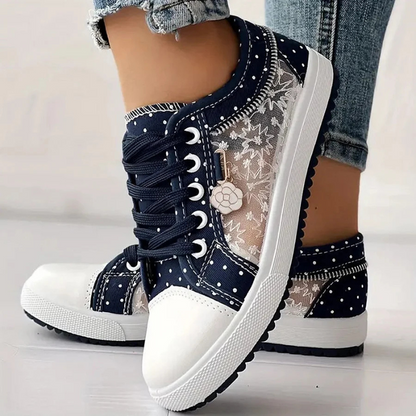 Gea | Mujer Zapatillas con Soporte del Arco y Puntera Ancha