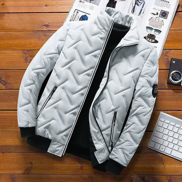 Brady | Hombre Chaqueta de Invierno Forrada con Bolsillos
