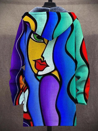 Allira | Mujer Chaleco con Estampado Artístico