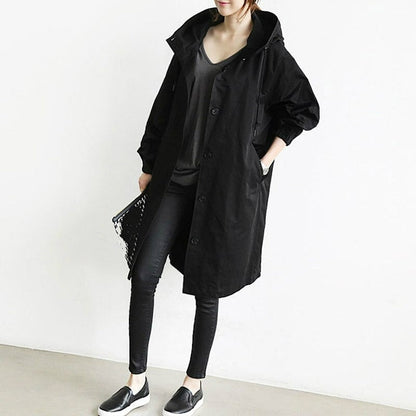 Mandy | Mujer Gabardina Trench Entallada de Media Longitud