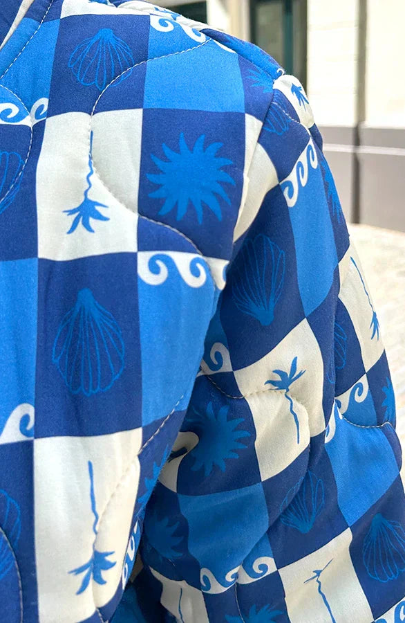 Isla | Mujer Chaqueta Bomber Boho para Capas