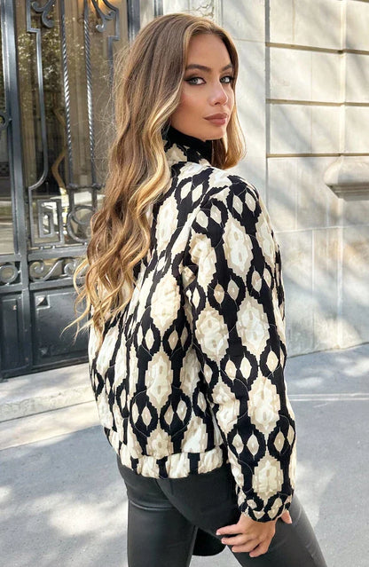 Isla | Mujer Chaqueta Bomber Boho para Capas