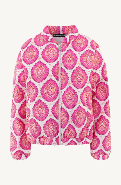Isla | Mujer Chaqueta Bomber Boho para Capas