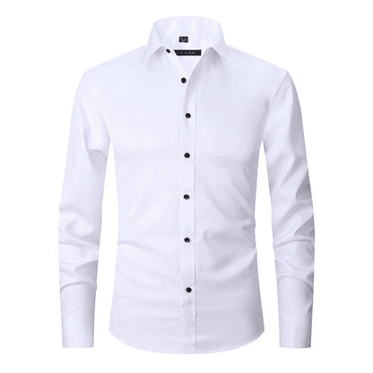 Hendrik | Hombre Camisa Anti-Arrugas de Corte Slim