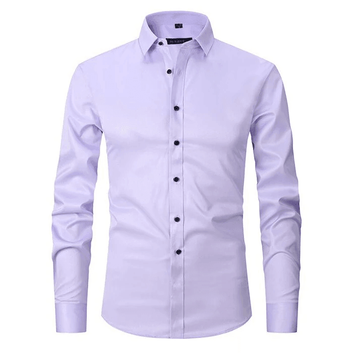 Hendrik | Hombre Camisa Anti-Arrugas de Corte Slim