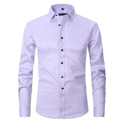 Hendrik | Hombre Camisa Anti-Arrugas de Corte Slim