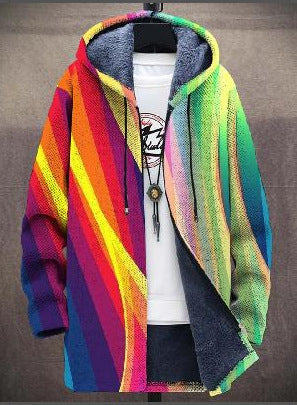 Bronte | Mujer Chaleco con Estampado Artístico y Cremallera