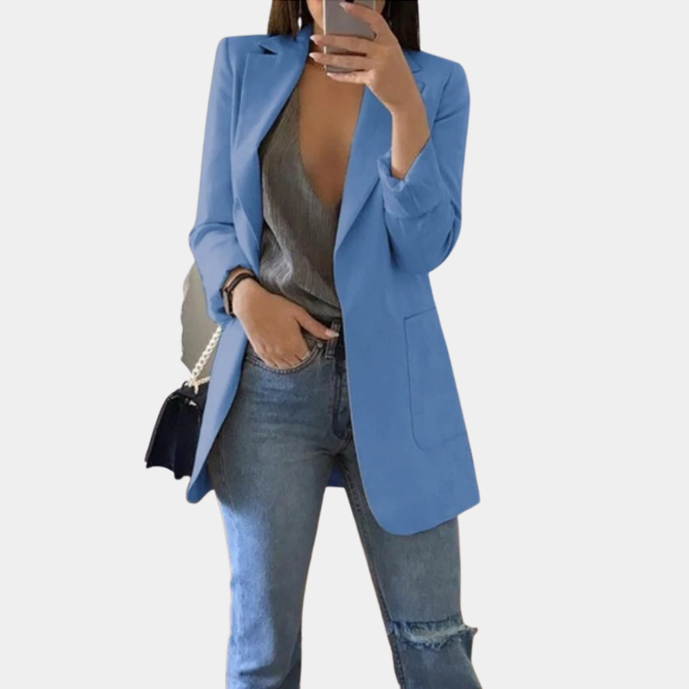 Emily | Mujer Blazer Largo Versátil